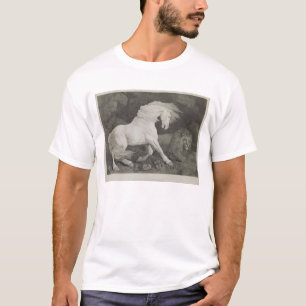 George Stubbs Een paard aangedaan door een leeuw T-shirt
