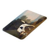 George Stubbs | Foxhound on the Scent, c.1760 (oli Magneet (Linkerzijde)