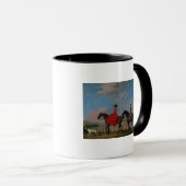 George Stubbs | John en Sophia Musters op  Mok (Voorkant rechts)