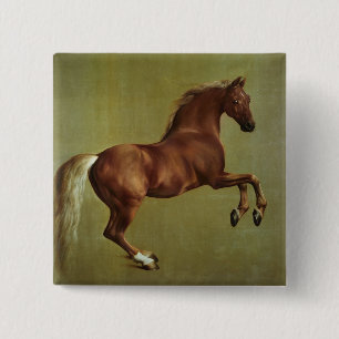 George Stubbs   Klokje, 1762 Vierkante Button 5,1 Cm