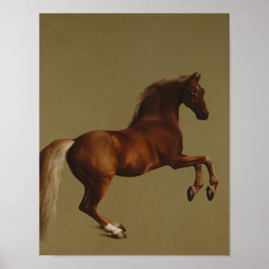 George Stubbs - Klokje Poster (Voorkant)