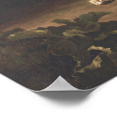 George Stubbs Tiger schilderij Art Print (Hoek)