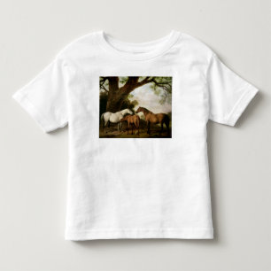 George Stubbs   Two Shafto Mares and a Foal, 1774 Kinder Shirts