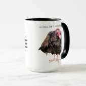George the Turkey Vulture Mug (Devant droit)