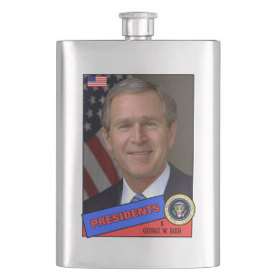 George W. Bush-honkbalkaart Flacon