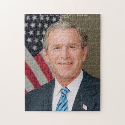 George W. Struik 43e President van de Verenigde St Legpuzzel (Verticaal)