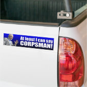 George W. Struik: Corpsman Bumpersticker (Op Truck)