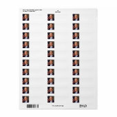 George W. Struik Etiket (Full Sheet)