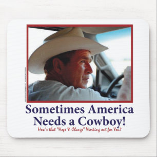 George W Struik in Cowboy Pet Muismat