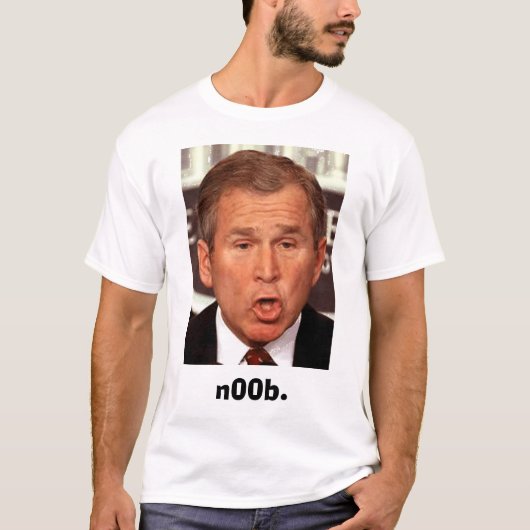 George-W-Struik, n00b. T-shirt (Voorkant)