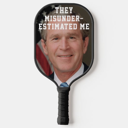 George W Struik Pickleball Paddle (Achterkant)