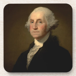 George Washington 1e Amerikaanse president door St Bier Onderzetter