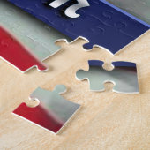 George Washington: 1e President van de VS. Legpuzzel (Zijkant)