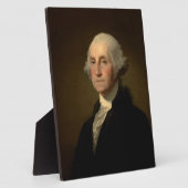 George Washington 1st Amerikaans President door St Fotoplaat (Zijkant)