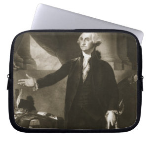 George Washington, 1ste President van de Verenigde Laptop Sleeve