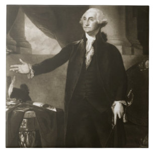 George Washington, 1ste President van de Verenigde Tegeltje