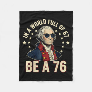 George Washington 67 Meme In The World Vol Van 67 Fleece Deken