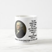 George Washington bereidt voor op oorlogsprijs Koffiemok (Center)