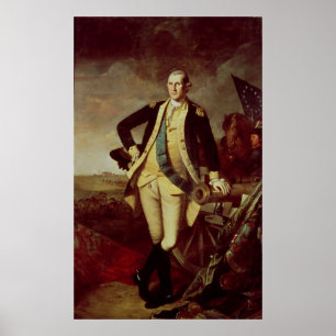 George Washington bij Princeton, 1779 Poster