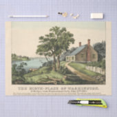  George Washington Birthplace ontkoppeling Tissuepapier (Craft)