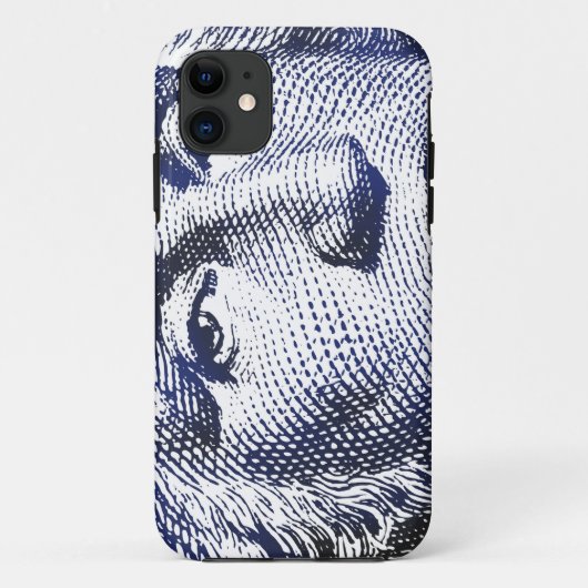George Washington Blues - iPhone Case (Achterkant)