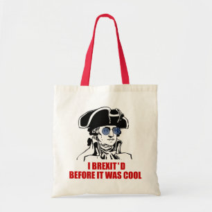 George Washington Brexit 1776 EU-vlag zonnebril Tote Bag