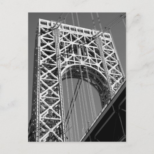 George Washington Bridge Briefkaart (Voorkant)
