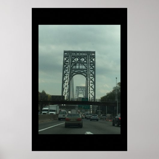 George Washington Bridge Foto Poster (Voorkant)