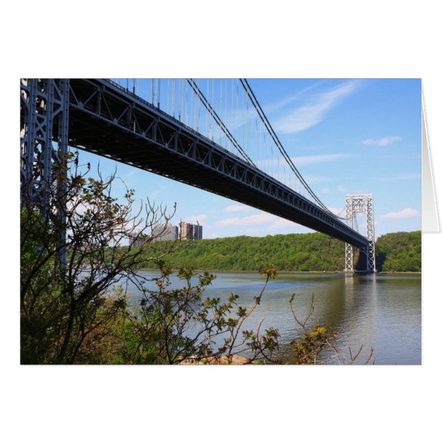 George Washington Bridge New York New Jersey (Devant horizontal)