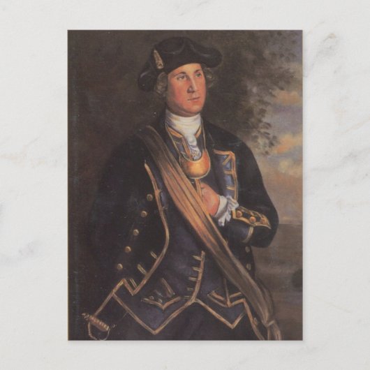 George Washington Briefkaart (Voorkant)
