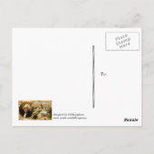 George Washington Briefkaart (Achterkant)