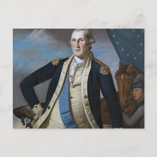 George Washington Briefkaart (Voorkant)