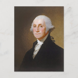 George Washington, c.1821 (olie op canvas) Briefkaart