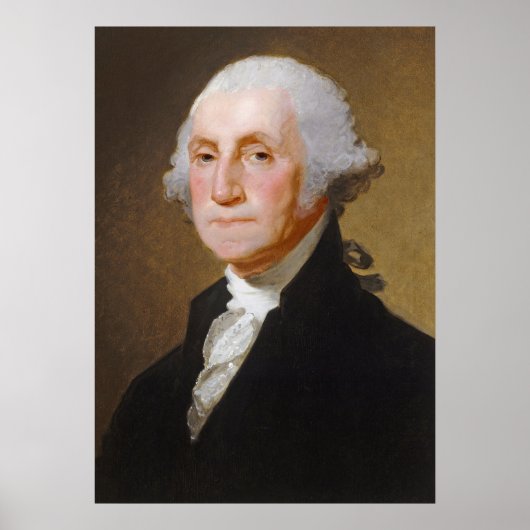 George Washington, c.1821 (olie op canvas) Poster (Voorkant)