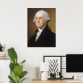 George Washington, c.1821 (olie op canvas) Poster (Thuiskantoor)