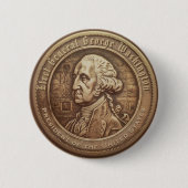 George Washington Campaign Button (Voorkant)