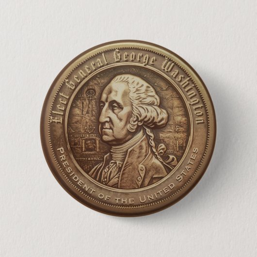 George Washington Campaign Button (Voorkant)