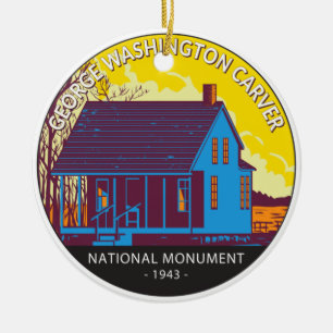 George Washington Carver National Monument Keramisch Ornament