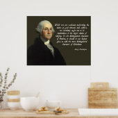 George Washington Christelijk Poster (Keuken)