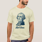 George Washington Commence par T-shirt (Devant)