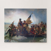 George Washington die de Delaware passeert Legpuzzel (Horizontaal)