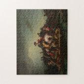 George Washington door de Delaware Legpuzzel (Verticaal)