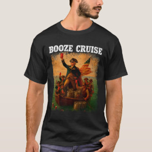 George Washington drankcruise rode bekers T-shirt
