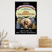 George Washington Election 1789 Poster (Keuken)