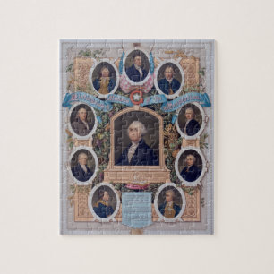 George Washington en de Masons van de Revolutie Legpuzzel