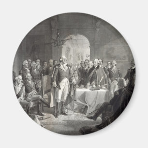 George Washington en zijn generaals magneet