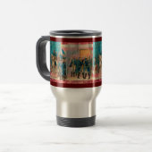 George Washington et les troupes Travel Mug (Devant gauche)