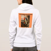george Washington facing british generals Hoodie (Achterkant)