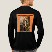 george Washington facing british generals Tri-Blend Shirt (Achterkant volledig)