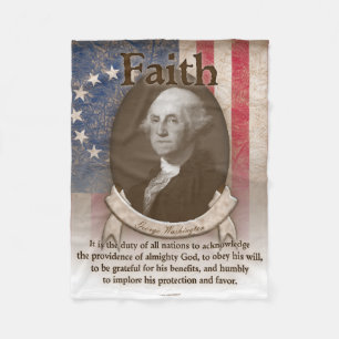 George Washington - Faith Fleece Deken